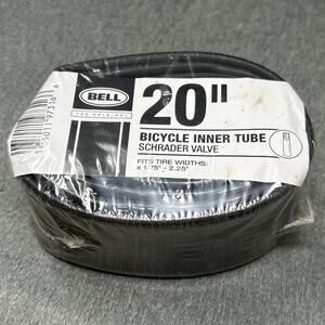 Bell 20" Bike Inner Tube Schrader Valve 1.75 to 2.25" BMX Mountain Bicycle Tire